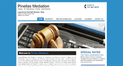 Desktop Screenshot of pinellasmediation.com